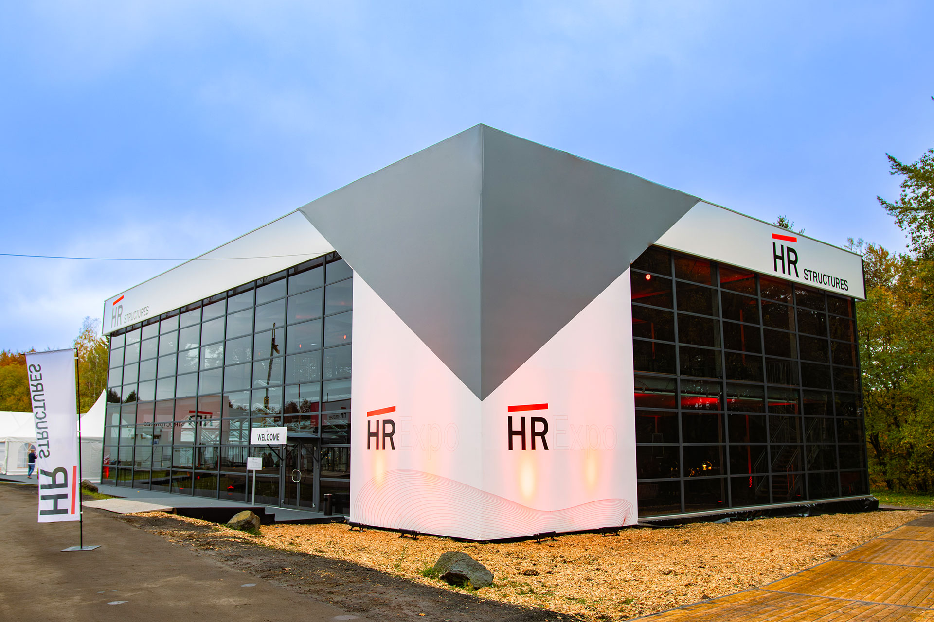 HR Structures Skyline pavilion